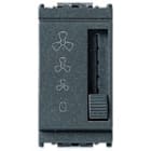 VIMAR SPA - VIW16558 COMMUTATORE A SLITTA 1P 6(2)A GRIGIO