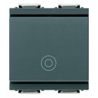 VIMAR SPA - VIW17010.G PULSANTE 1P NO 10A GENERICO 2M GRIGIO