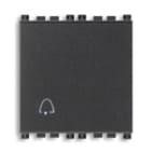 VIMAR SPA - VIW19008.2.C PULSANTE 1P NO 10A CAMPANELLO 2M GRIGIO