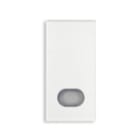 VIMAR SPA - VIW19026.B TASTO 1M CON DIFFUSORE BIANCO