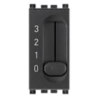 VIMAR SPA - VIW19095 COMMUTATORE A SLITTA 1P 6(2)A GRIGIO