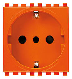 VIMAR SPA VIW19209.A PRESA 2P+T 16A P30 ARANCIONE