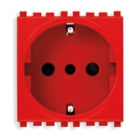 VIMAR SPA - VIW19209.R PRESA 2P+T 16A P30 ROSSO