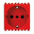 VIMAR SPA - VIW19209.R PRESA 2P+T 16A P30 ROSSO