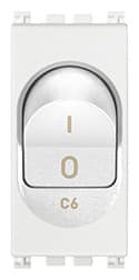 VIMAR SPA VIW19405.06.B INTERRUTTORE MT 1P+N C6 120-230V BIANCO