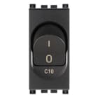 VIMAR SPA - VIW19405.10 INTERRUTTORE MT 1P+N C10 120-230V GRIGIO