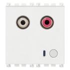 VIMAR SPA - VIW19582.B Ingresso audio RCA 2M bianco