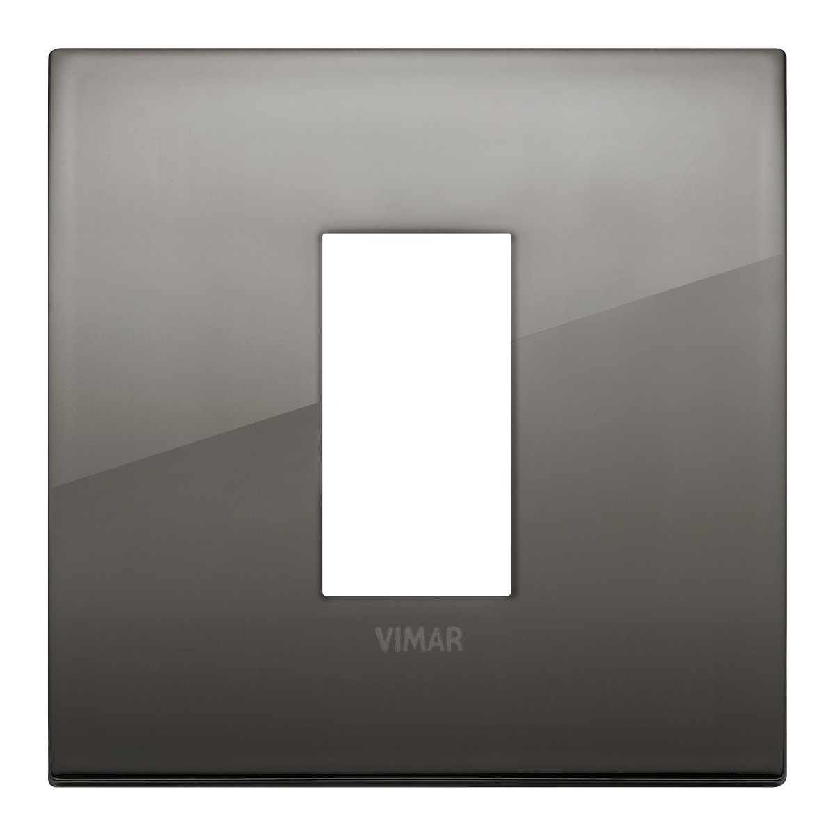 VIMAR SPA VIW19641.09 PLACCA CLASSIC 1M CROMO NERO