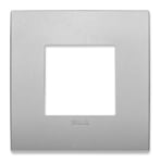 VIMAR S.P.A. - VIW19642.79 PLACCA CLASSIC 2M SILVER MATT