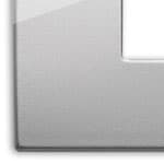 VIMAR SPA VIW19652.03 PLACCA CLASSIC 2M CENTRALI ARGENTO