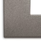 VIMAR SPA - VIW19652.04 PLACCA CLASSIC 2M CENTRALI TITANIO MATT