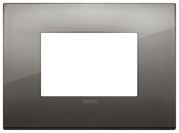 VIMAR S.P.A. - VIW19653.09 PLACCA CLASSIC 3M CROMO NERO