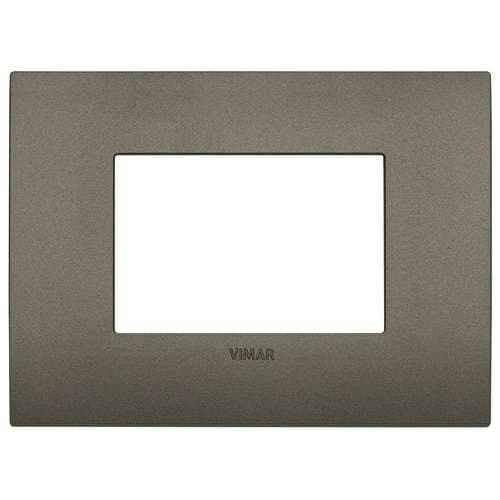 VIMAR S.P.A. - VIW19653.80 Placca Classic 3M Metal