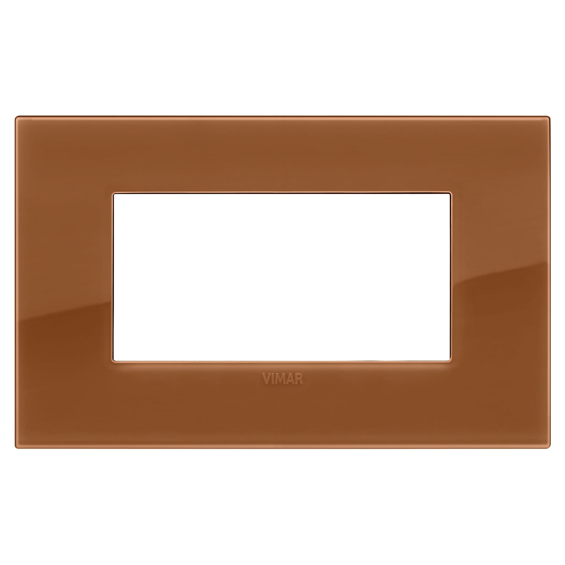 VIMAR S.P.A. - VIW19654.62 PLACCA CLASSIC 4M REFLEX CARAMEL