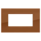 VIMAR SPA - VIW19654.62 PLACCA CLASSIC 4M REFLEX CARAMEL