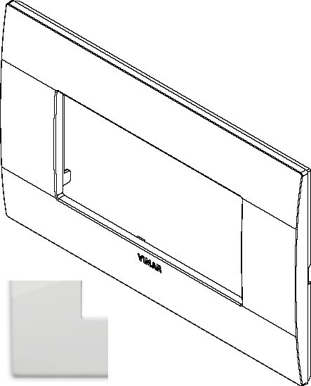 VIMAR S.P.A. - VIW19654.06 PLACCA CLASSIC 4M POLAR
