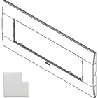 VIMAR SPA - VIW19657.06 PLACCA CLASSIC 7M POLAR