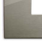 VIMAR SPA - VIW19657.08 PLACCA CLASSIC 7M ACCIAIO SPAZZOLATO