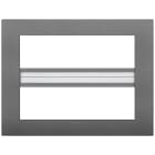 VIMAR SPA - VIW19660.72 PLACCA CLASSIC 14M GRIGIO