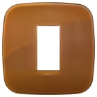 VIMAR SPA - VIW19671.62 PLACCA ROUND 1M REFLEX CARAMEL