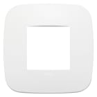 VIMAR SPA - VIW19672.B26 PLACCA ROUND 2M POLAR MATT TOTAL LOOK