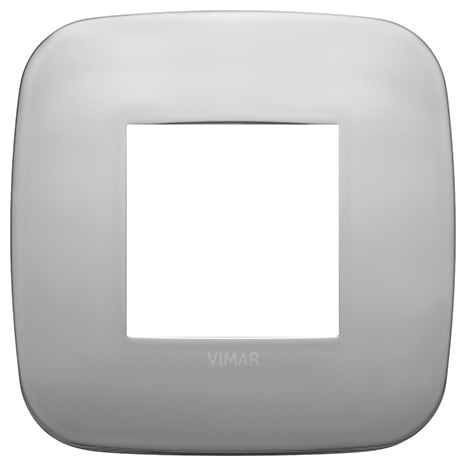VIMAR SPA VIW19672.30 PLACCA ROUND 2M NICHEL MATT