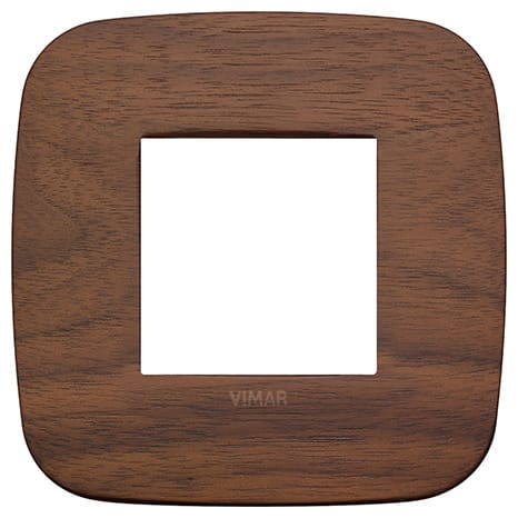 VIMAR SPA VIW19672.51 PLACCA ROUND 2M NOCE