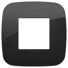 VIMAR SPA - VIW19672.81 PLACCA ROUND 2M NERO