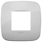 VIMAR SPA - VIW19672.89 PLACCA ROUND 2M SILVER