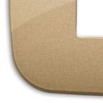 VIMAR SPA VIW19682.88 PLACCA ROUND 2M CENTRALI ORO ANTICO