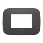 VIMAR SPA - VIW19683.21 PLACCA ROUND 3M GRAFITE MATT