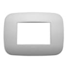 VIMAR SPA - VIW19683.23 PLACCA ROUND 3M ARGENTO MATT