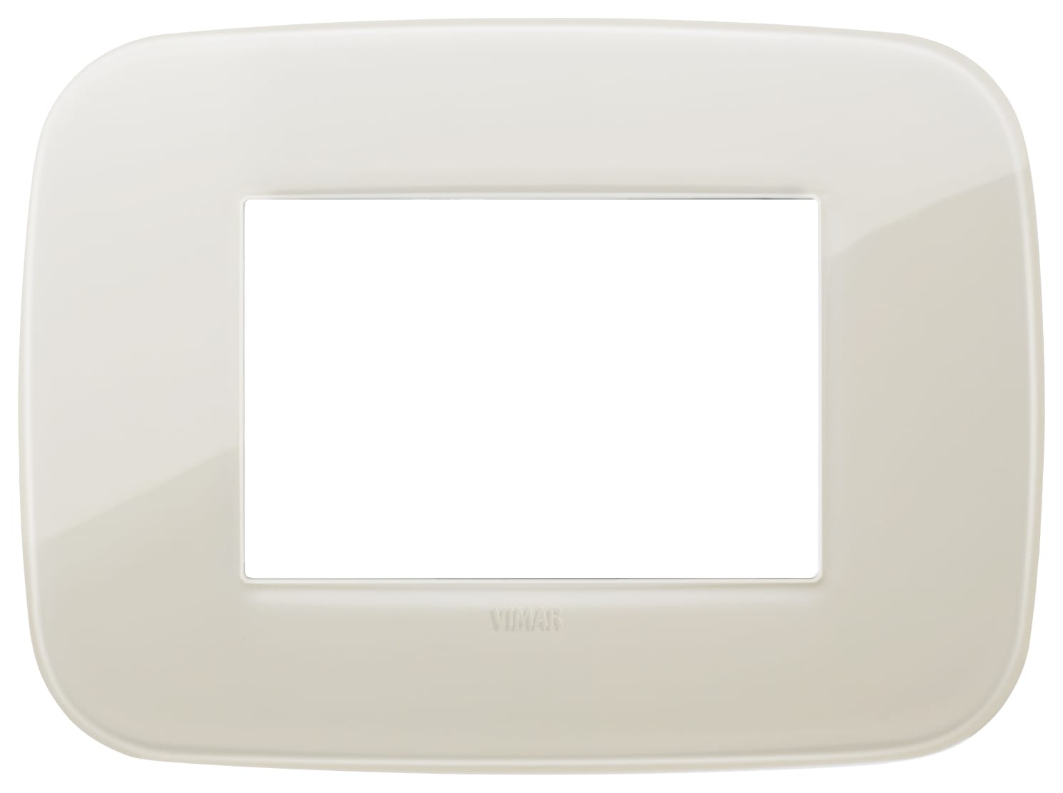 VIMAR S.P.A. - VIW19683.67 PLACCA ROUND 3M REFLEX AVORIO