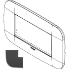 VIMAR SPA - VIW19684.21 PLACCA ROUND 4M GRAFITE MATT