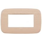 VIMAR SPA - VIW19684.53 PLACCA ROUND 4M ACERO