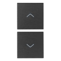 VIMAR S.P.A. - VIW19751.2 DUE MEZZI TASTI 1M SIMBOLI FRECCE GRIGIO