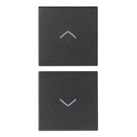 VIMAR S.P.A. - VIW19751.2 DUE MEZZI TASTI 1M SIMBOLI FRECCE GRIGIO