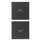 VIMAR SPA - VIW19751.2 Due mezzi tasti 1M simboli frecce grigio