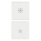 VIMAR SPA - VIW19751.3.B DUE MEZZI TASTI 1M DIMMER BIANCO