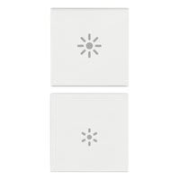 VIMAR S.P.A. - VIW19751.3.B DUE MEZZI TASTI 1M REGOLAZIONE BIANCO