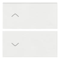 VIMAR S.P.A. - VIW19752.2.B DUE MEZZI TASTI 2M SIMBOLI FRECCE BIANCO