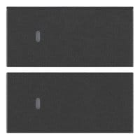 VIMAR S.P.A. - VIW19752 DUE MEZZI TASTI 2M NEUTRO PERS. GRIGIO