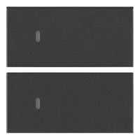 VIMAR S.P.A. - VIW19752 DUE MEZZI TASTI 2M NEUTRO PERS. GRIGIO