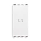 VIMAR SPA - VIW20056.34.B PULSANTE 1P NO+NC 10A SIMBOLO ON BIANCO