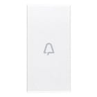 VIMAR SPA - VIW20131.C.B TASTO 1M SIMB. CAMPANELLO ASSIALE BIANCO