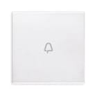 VIMAR SPA - VIW20132.C.B TASTO 2M SIMB. CAMPANELLO ASSIALE BIANCO