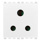 VIMAR SPA - VIW20214.B PRESA SICURY 2P+T 5A INGLESE BIANCO