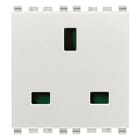 VIMAR SPA - VIW20219.N PRESA 2P+T 13A INGLESE NEXT