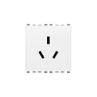 VIMAR SPA - VIW20254.B PRESA SICURY 2P+T 16A CINESE BIANCO