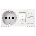 VIMAR SPA - VIW20286.B PRESA 2P+T 16A P30 INTB+MTDIF C16 BIANCO